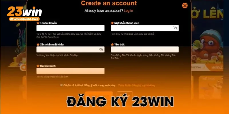 Thưởng đăng ký nhanh